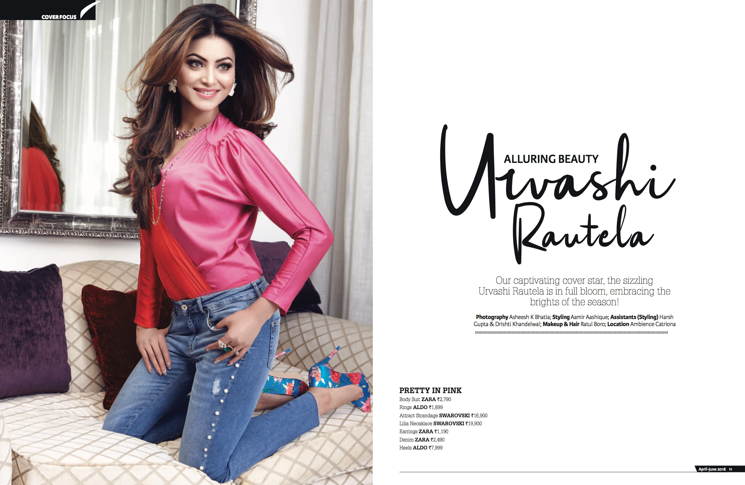 AMBIENCE X URVASHI RAUTELA look 1